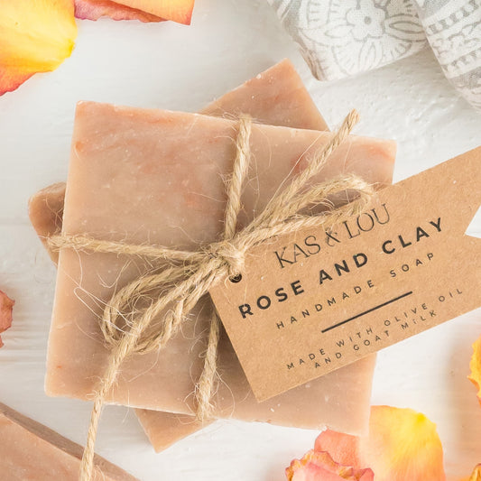 Rose and Clay Handmade Soap