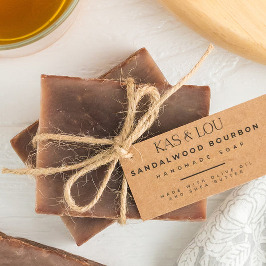 Sandalwood Bourbon Handmade Soap